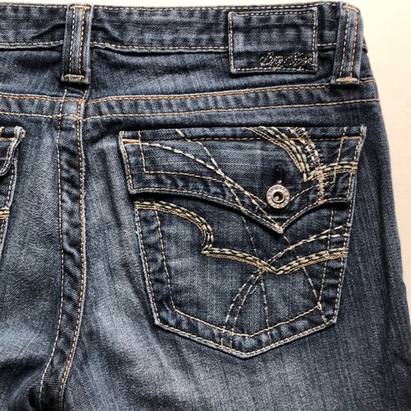Big Star Denim - Big Star Womens Jeans Low Rise Bootcut 29Lx29